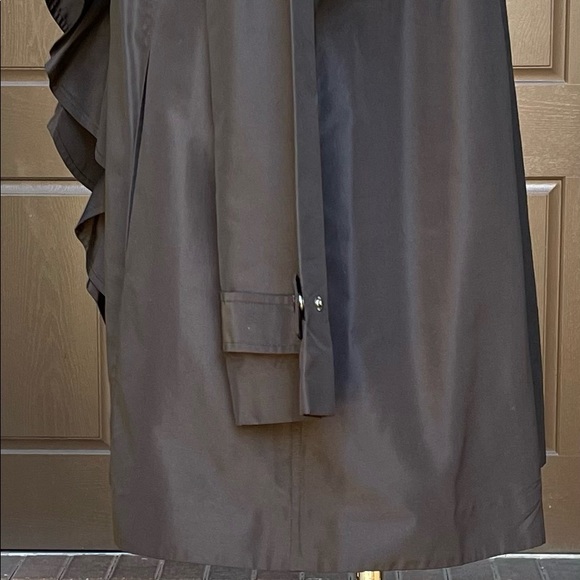 Ralph Lauren black silk taffeta coat - Picture 7 of 9